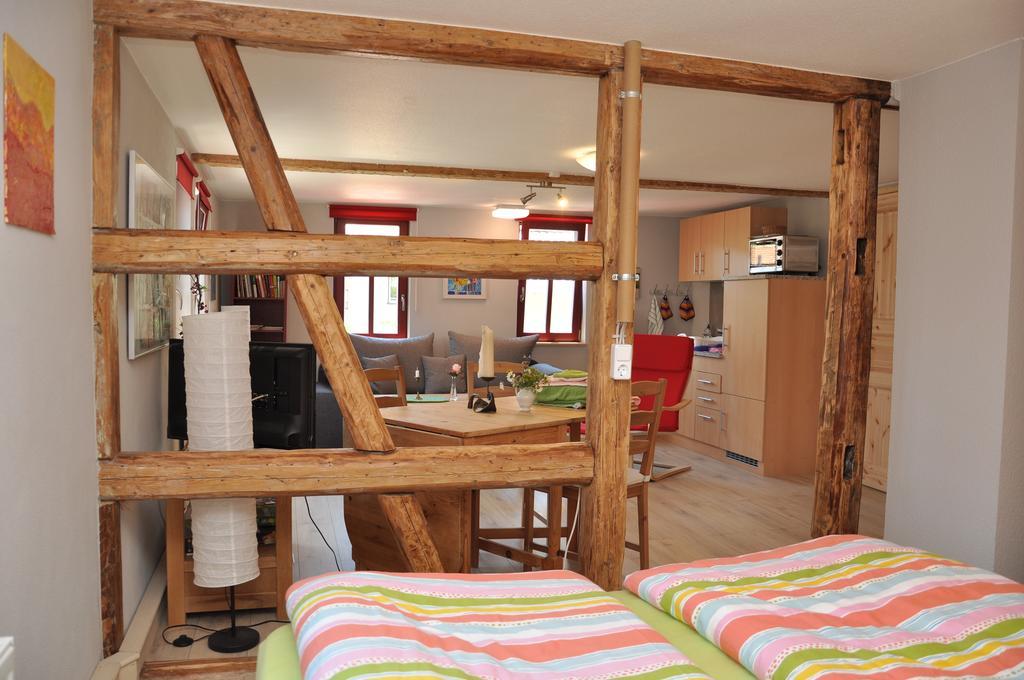 شقة Cafe Landart Im Thueringer Finistere Plaue  الغرفة الصورة