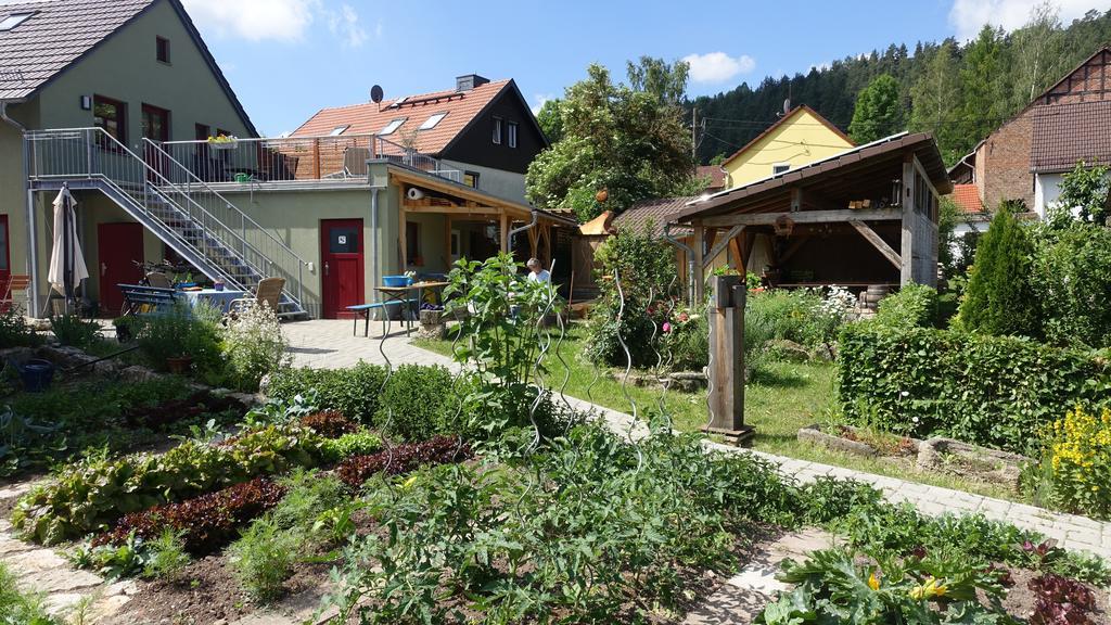 شقة Cafe Landart Im Thueringer Finistere Plaue  المظهر الخارجي الصورة